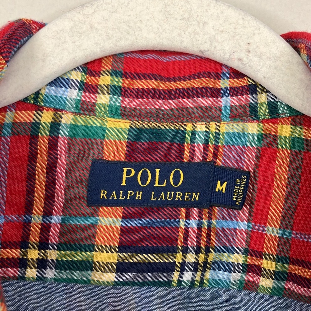 Polo Ralph Lauren plaid button down - Picture 3 of 7